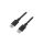 2USB.C-0.5BK Kabel USB 2.0 USB C wtyk, z obu stron 0,5m czarny