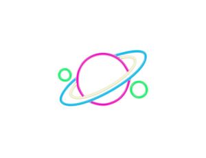 Neon PLEXI LED PLANET multikolor FPNE05X Forever Light
