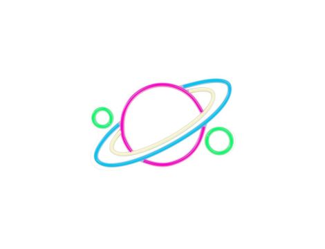 Neon PLEXI LED PLANET multikolor FPNE05X Forever Light