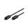 Kabel Toslink wtyk, z obu stron 1,5m Øprzew: 5mm 51221