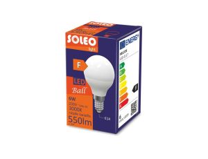 Żarówka LED kulka E14 P45 6W 550lm 3000K 1CT/10 LED-3117
