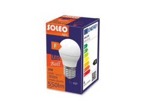 Żarówka LED kulka E27 P45 6W 550lm 3000K 1CT/10 LED-3118