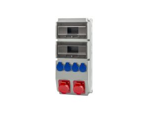 Rozdzielnica CAJA 20M gniazda 2x32A 5p, 4x230V IP44