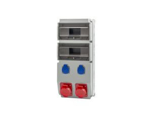 Rozdzielnica CAJA 20M gniazda 16A 5p, 32A 5p, 2x230V IP44