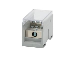 Blok rozdzielczy VBR 400A-8 (1x50 / 8x25) Al/Cu - szary