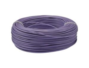 Przewód instalacyjny H07V-U / DY 0,75 750V fioletowy drut Elektrokabel 100m