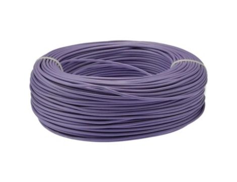 Przewód instalacyjny H07V-U / DY 0,75 750V fioletowy drut Elektrokabel 100m