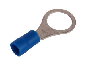 Końcówka kablowa izolowana oczkowa Cu M10 100szt OKB10