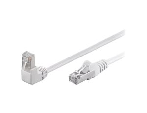 F/UTP5-90-050WH Patch cord F/UTP 5e linka CCA PVC biały 5m 26AWG