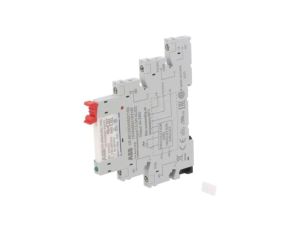 Przekaźnik interfejsowy, SPDT, Napięcie Cewki: 24VAC,24VDC, na szynę DIN 1SVR405541R3120