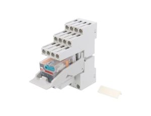 Przekaźnik interfejsowy, 4PDT, Napięcie Cewki: 24VDC, na szynę DIN, CR-M 1SVR405613R1011