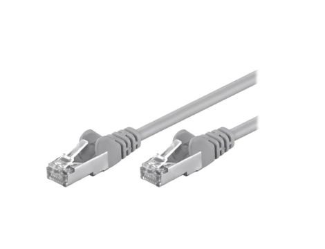 F/UTP5-CCA-500GY Patch cord F/UTP 5e linka CCA PVC szary 50m 26AWG