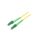 LCA-LCA/OS2-010YL Patch cord światłowodowy OS2 LC/APC, z obu stron 1m LSZH