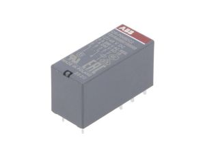 Przekaźnik elektromagnetyczny, DPDT, Napięcie Cewki: 48VDC, 8A, CR-P, PCB 1SVR405601R6000
