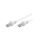 F/UTP5-CCA-100WH Patch cord F/UTP 5e linka CCA PVC biały 10m 26AWG