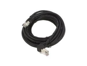 F/UTP5-90-050BK Patch cord F/UTP 5e linka CCA PVC czarny 5m 26AWG