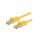 S/FTP7-CU-020YL Patch cord S/FTP 6a linka Cu LSZH żółty 2m 26AWG