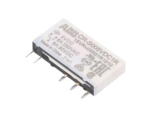 Przekaźnik miniaturowy, SPDT, Napięcie Cewki: 5VDC, CR-S, podstawka,THT 1SVR405501R1010