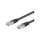 SF/UTP5-CCA-500BK Patch cord SF/UTP 5e linka CCA PVC czarny 50m 26AWG