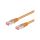 S/FTP6A-CU-030OR Patch cord S/FTP 6a linka Cu LSZH pomarańczowy 3m 27AWG