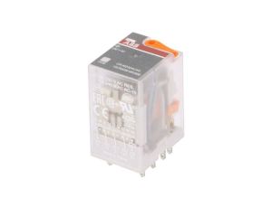 Przekaźnik elektromagnetyczny, 4PDT, Napięcie Cewki: 230VAC, max.250VDC 1SVR405618R3000