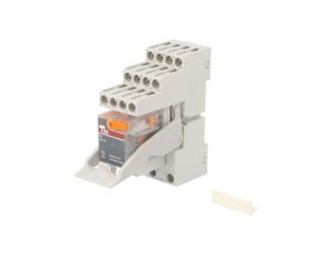 Przekaźnik interfejsowy, 4PDT, Napięcie Cewki: 230VAC, na szynę DIN, CR-M 1SVR405613R3011