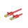 S/FTP7-CU-150RD Patch cord S/FTP 6a linka Cu LSZH czerwony 15m 26AWG