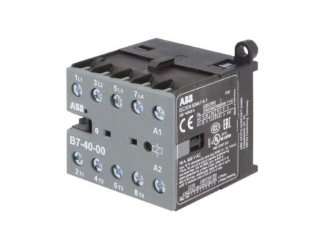 B7-40-00-01 Stycznik 4-biegunowy, NO x4, 24VAC, 7A, na panel,na szynę DIN, B7