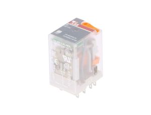 Przekaźnik elektromagnetyczny, DPDT, Napięcie Cewki: 230VAC, max.250VDC 1SVR405611R3100