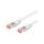 S/FTP6A-CU-030WH Patch cord S/FTP 6a linka Cu LSZH biały 3m 27AWG