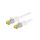 S/FTP7-CU-020WH Patch cord S/FTP 6a linka Cu LSZH biały 2m 26AWG