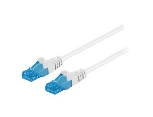 Patch cord U/UTP 6a linka Cu LSZH biały 3m 26AWG Żyły: 8 59827