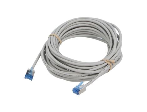 GOOBAY-74228 Patch cord U/UTP 6a linka Cu LSZH szary 15m 32AWG -20...75C