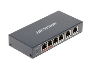 Switch PoE DS-3E1106HP-EI 4-portowy Hikvision