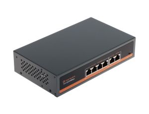 Switch PoE 4-portowy APTI-PoE0402-60W-V2
