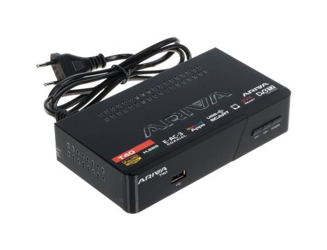 Tuner cyfrowy HD DVB-T/DVB-T2 FERG-ARIVA-T40 H.265/HEVC