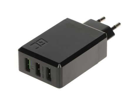 Ładowarka sieciowa 3xUSB QC3.0 CHARGC03-GC