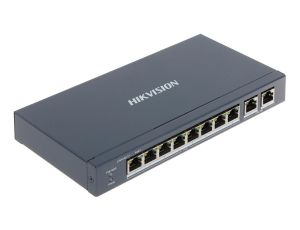 Switch PoE DS-3E0310P-E/M 8-portowy Hikvision