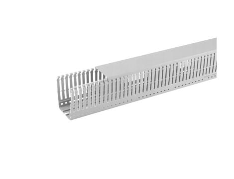 KORYTO KABLOWE KANAŁ GRZEBIENIOWY LISTWA PERFOROWANA DO SZAF 40x60 2M (4/M/KG 40x60/P)