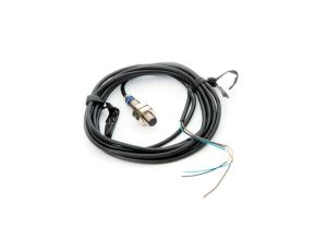 Czujnik indukcyjny obudowa metalowa 24VDC PNP NO przew 2m