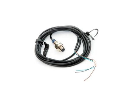 Czujnik indukcyjny obudowa metalowa 24VDC PNP NO przew 2m