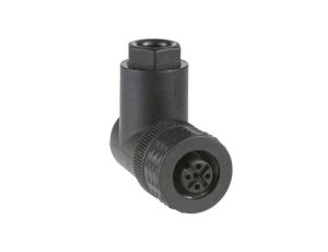 Złącze kątowe żeńskie M12 4-pinowe , XZCC12FCP40B