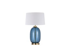 Lampa stołowa AMUR LP-919/1T blue Light Prestige