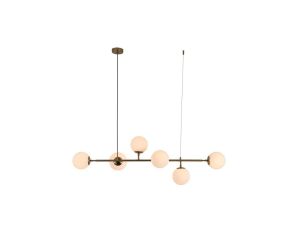 Lampa wisząca Alisa białe kulki LP-005/6P Light Prestige