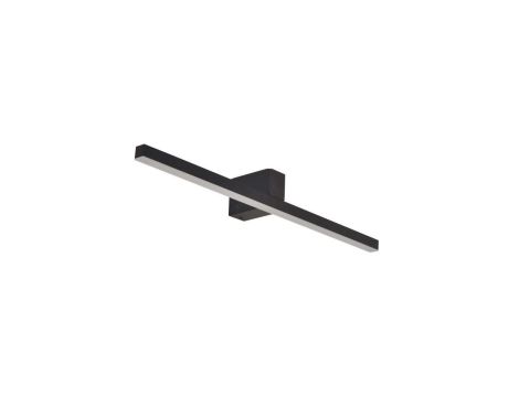 Kinkiet Nevada L czarny do łazienki nad lustro LED IP44 LP-778/1W L BK Light Prestige