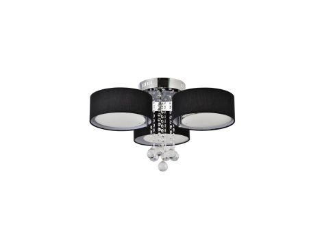 Lampa sufitowa GAMBELA 3 czarna LP-991/3C BK Light Prestige