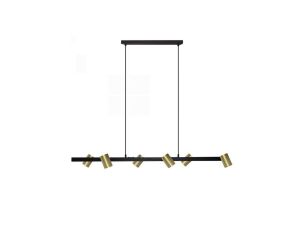 Lampa wisząca SNOW 6 linia złota LP-731/6L GD Light Prestige