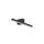 Kinkiet Nevada M czarny do łazienki nad lustro LED IP44 LP-778/1W M BK Light Prestige