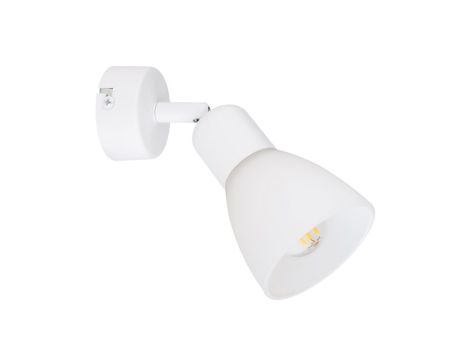 Spot reflektorek w kolorze białym na E14 MALTA 1 LP-877/1W WH Light Prestige