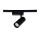 Reflektorek LED 3000K ROCCA czarny do systemu 1 fazowego LP-10192/1W BK Light Prestige